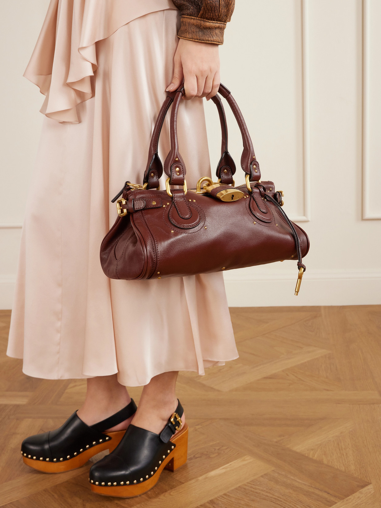 Chloé - Paddington Embellished Leather Tote