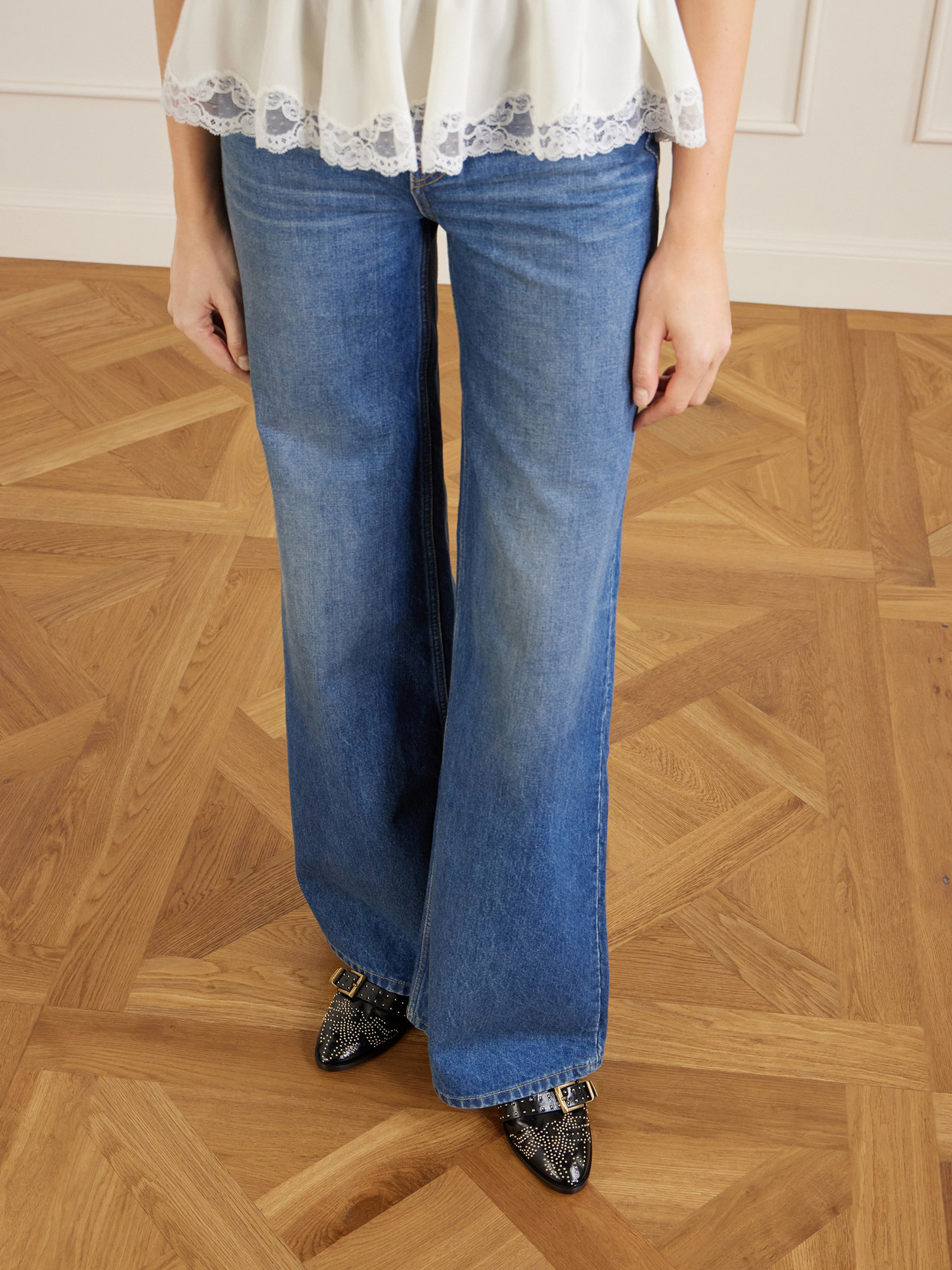 Chloé - Susanna Studded Mules