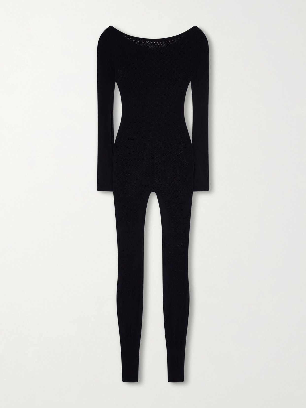 Wolford Daisy Stretch-econyl® Jumpsuit In Black