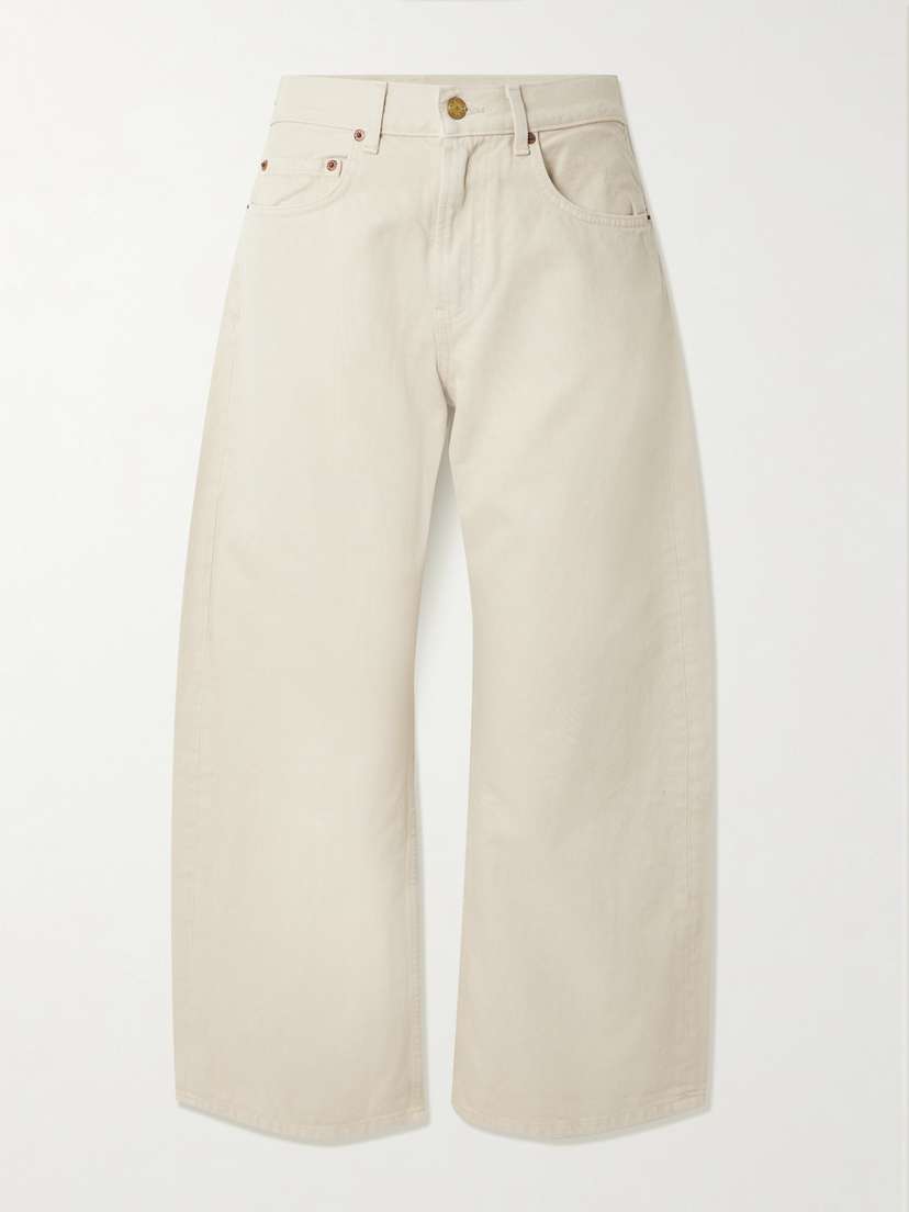B SIDES Floppy Mid-rise Wide-leg Jeans
