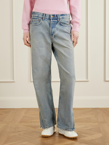 B Sides Charlot mid-rise wide-leg jeans