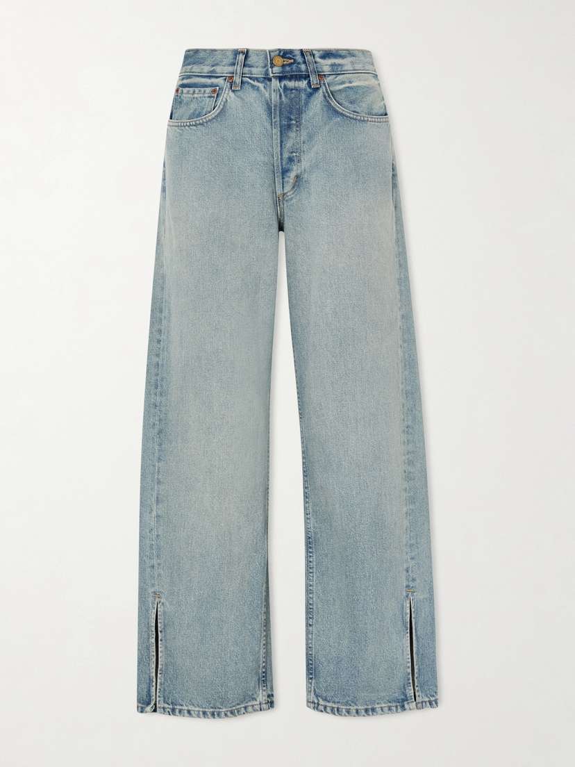 B SIDES Charlot Mid-rise Wide-leg Jeans