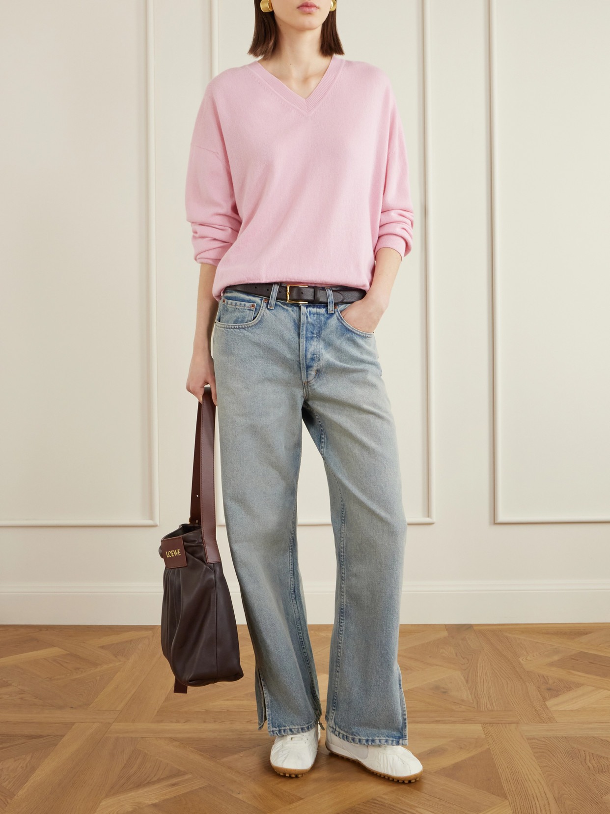 Charlot Relaxed Mid-Rise Straight-Leg Jeans