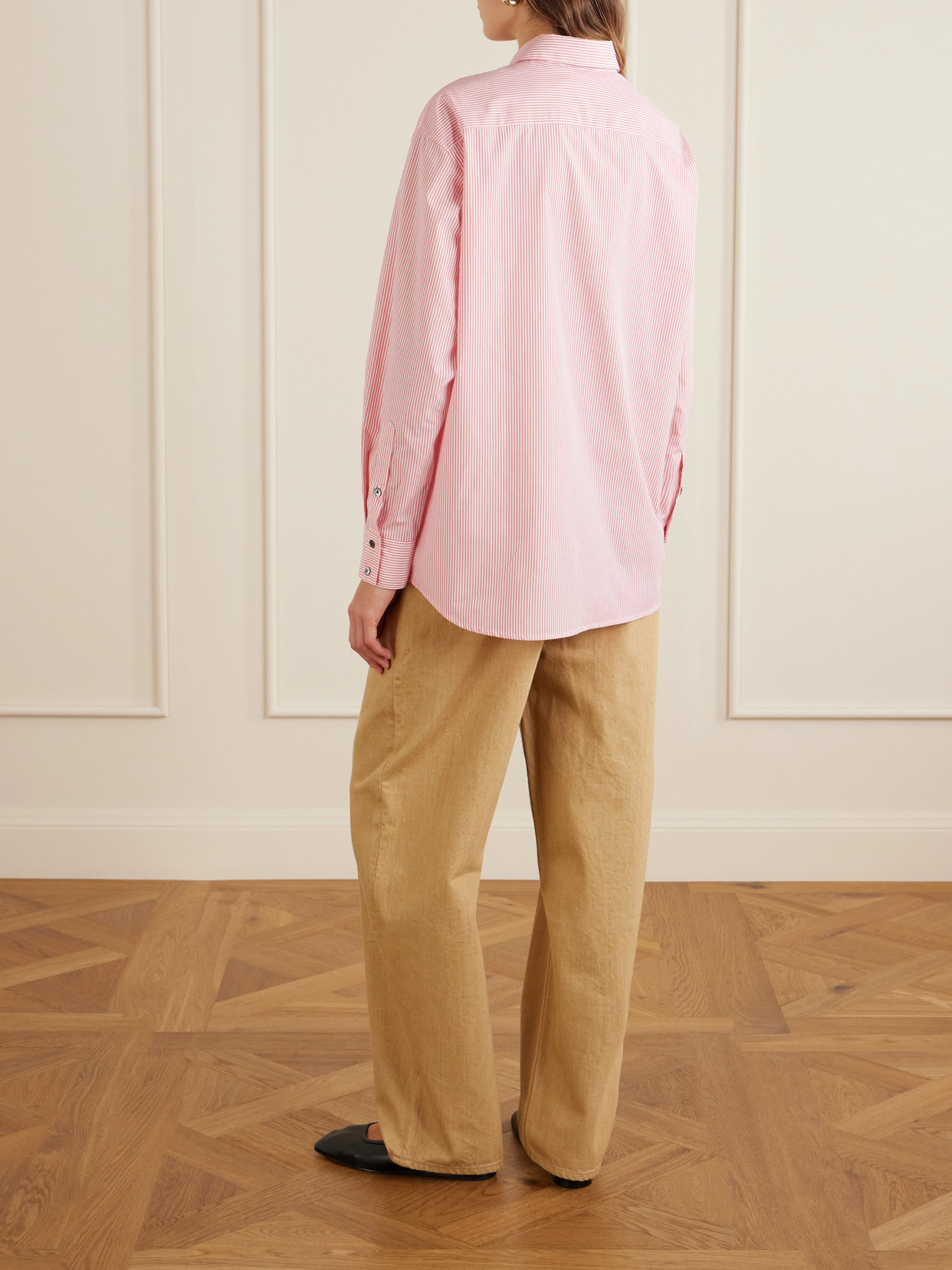 Nolan Striped Cotton-Poplin Shirt