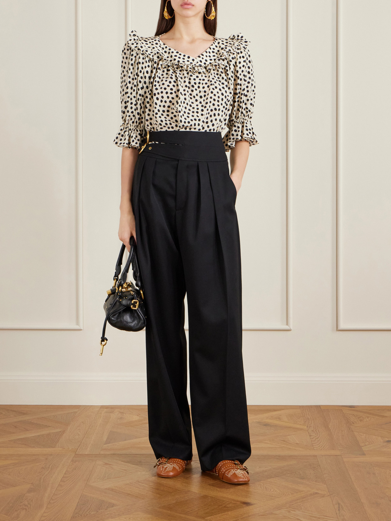 Chloé - Susan Studded Flats