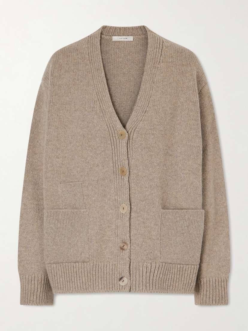 The Row Milou Wool-blend Cardigan