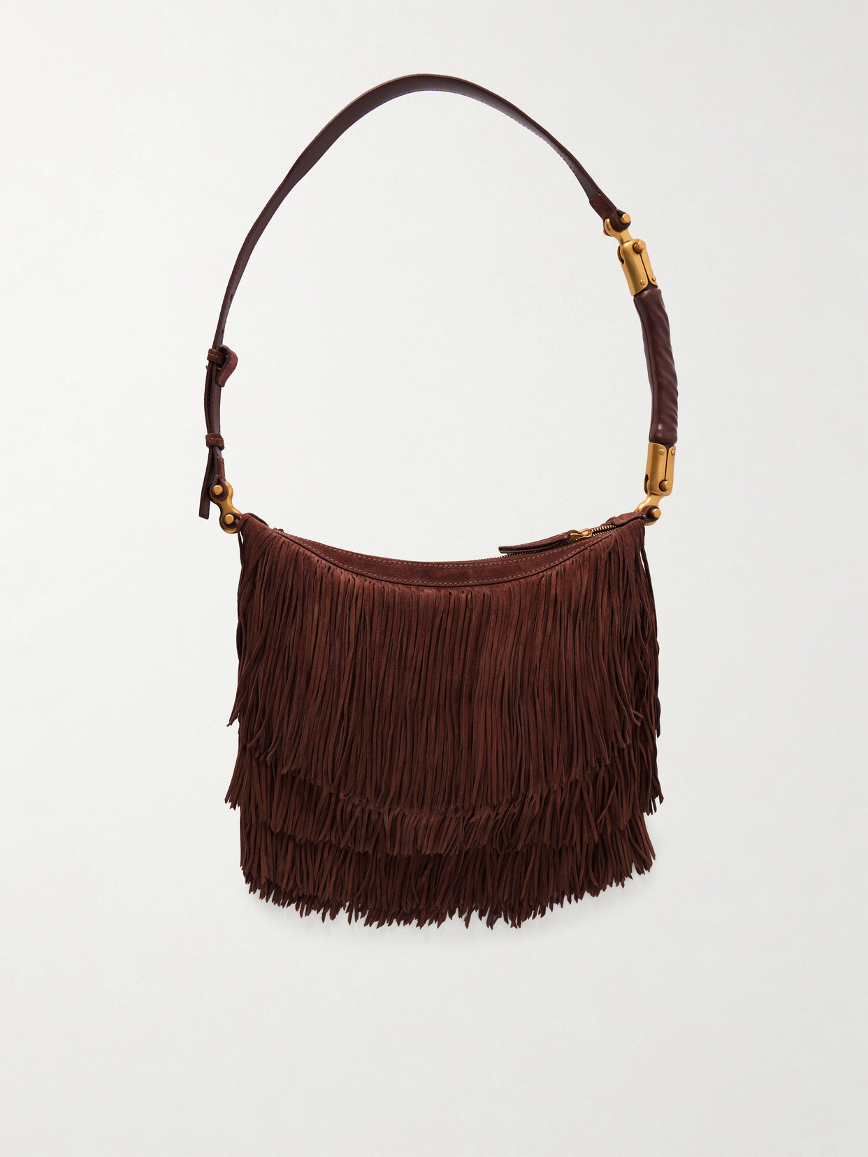 Ebene Fringed Shoulder Bag