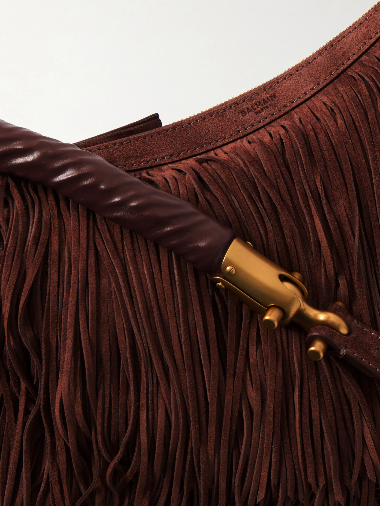 Ebene Fringed Shoulder Bag