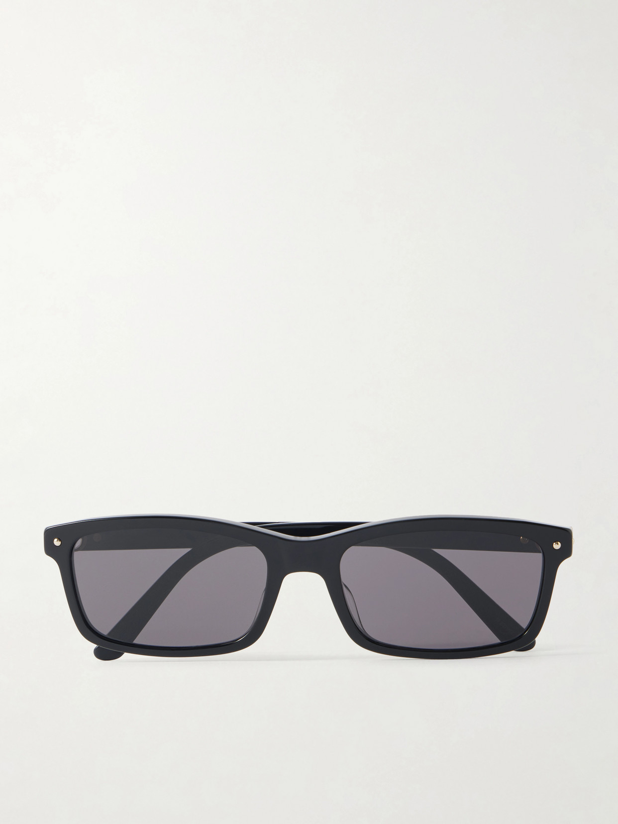 Dior Petit Cd S1i Rectangular-frame Acetate Sunglasses In Black