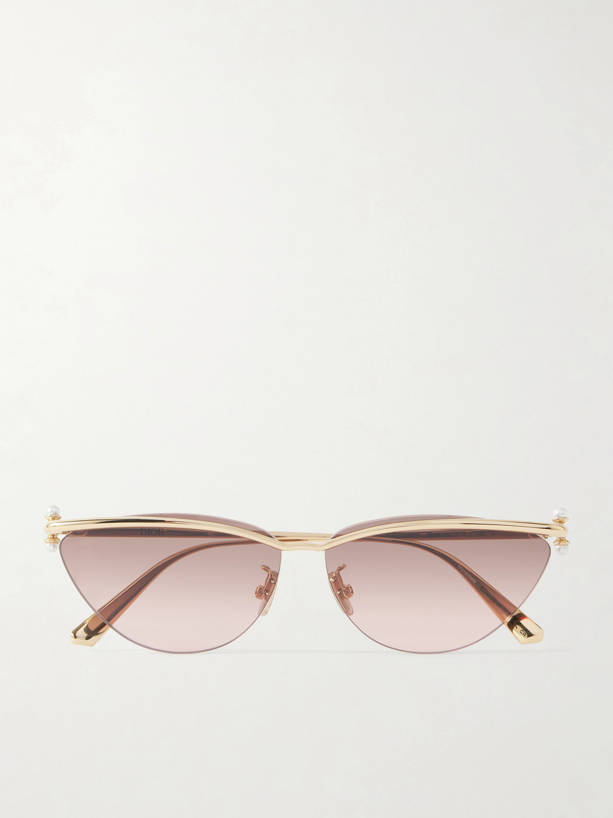 Dior Tribales B2u Cat-eye Gold-tone Sunglasses