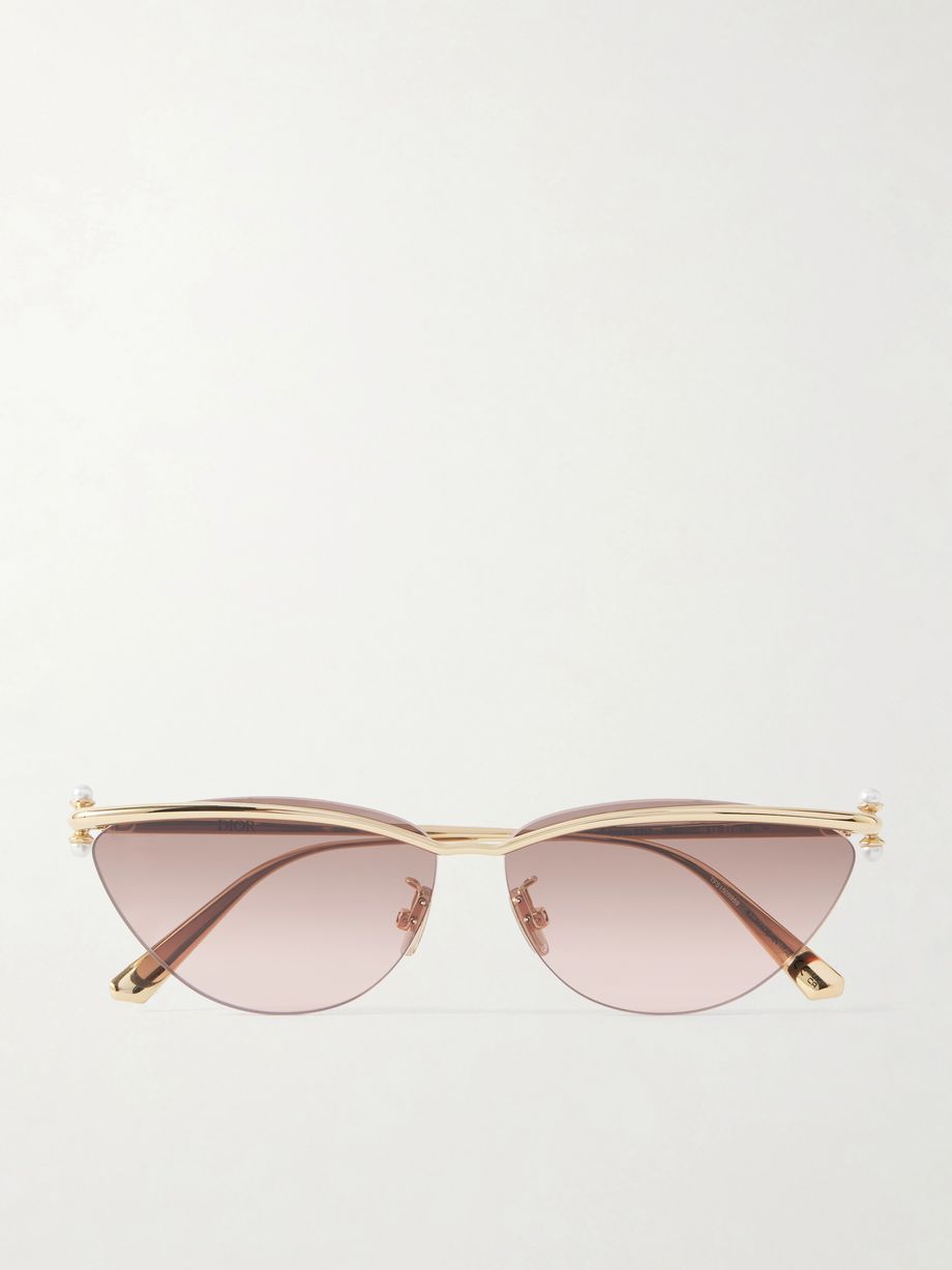 DiorTribales B2U cat-eye gold-tone sunglasses