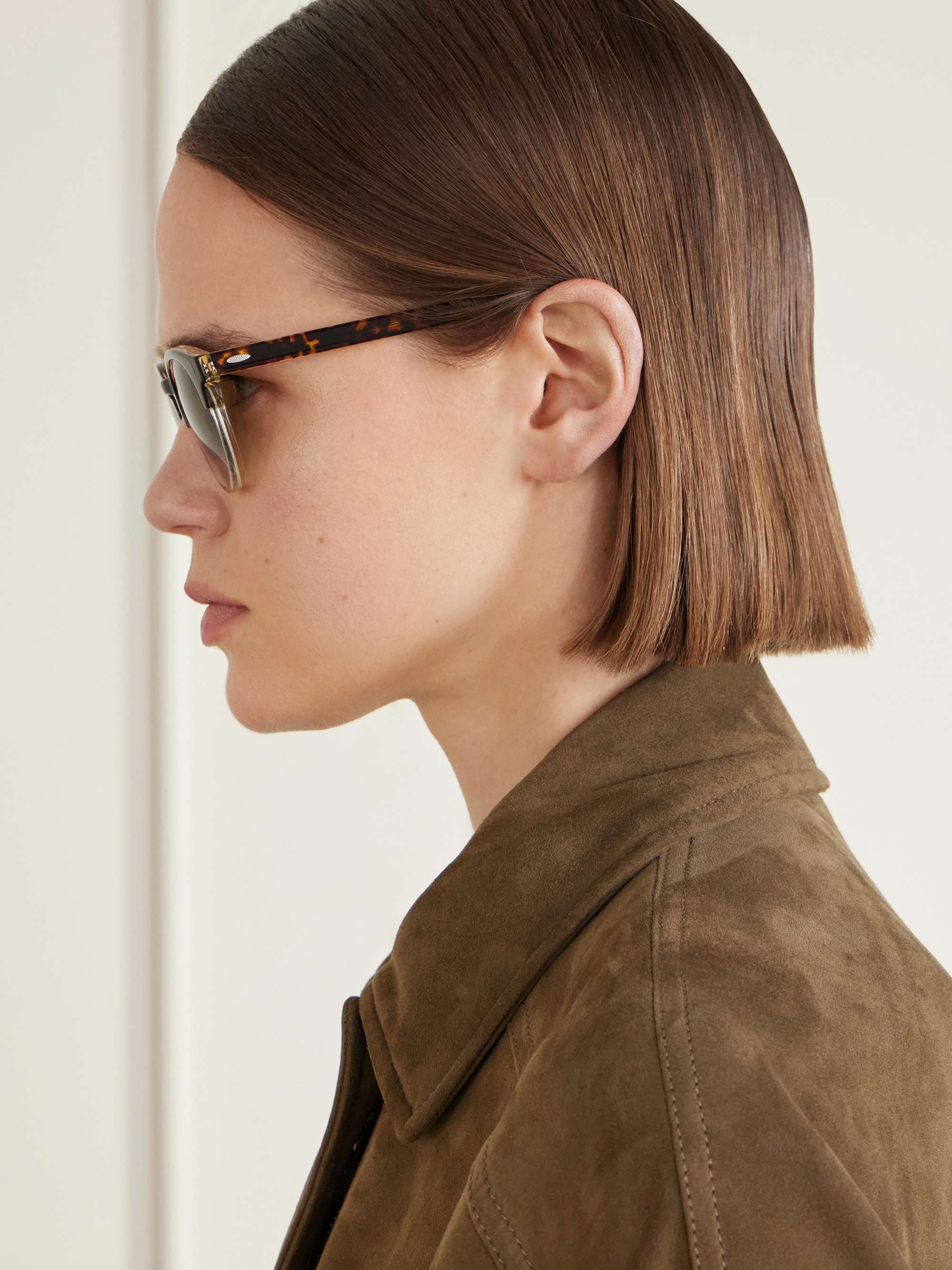 BARTON PERREIRA Beckford Sun round-frame tortoiseshell acetate