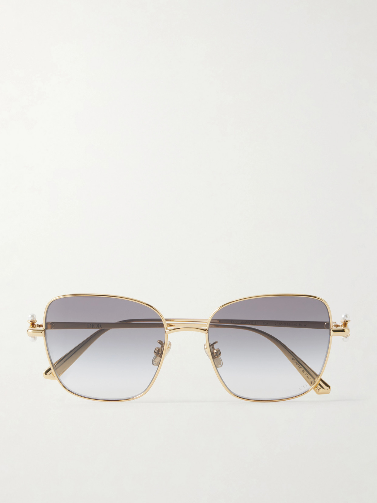 Dior Tribales S1u Square-frame Gold-tone Sunglasses