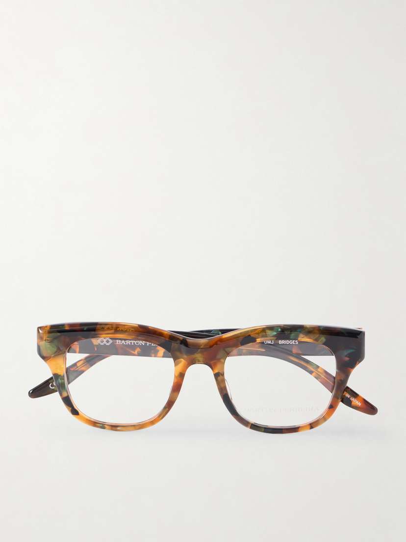 BARTON PERREIRA Bridges Square-frame Tortoiseshell Acetate Optical Glasses