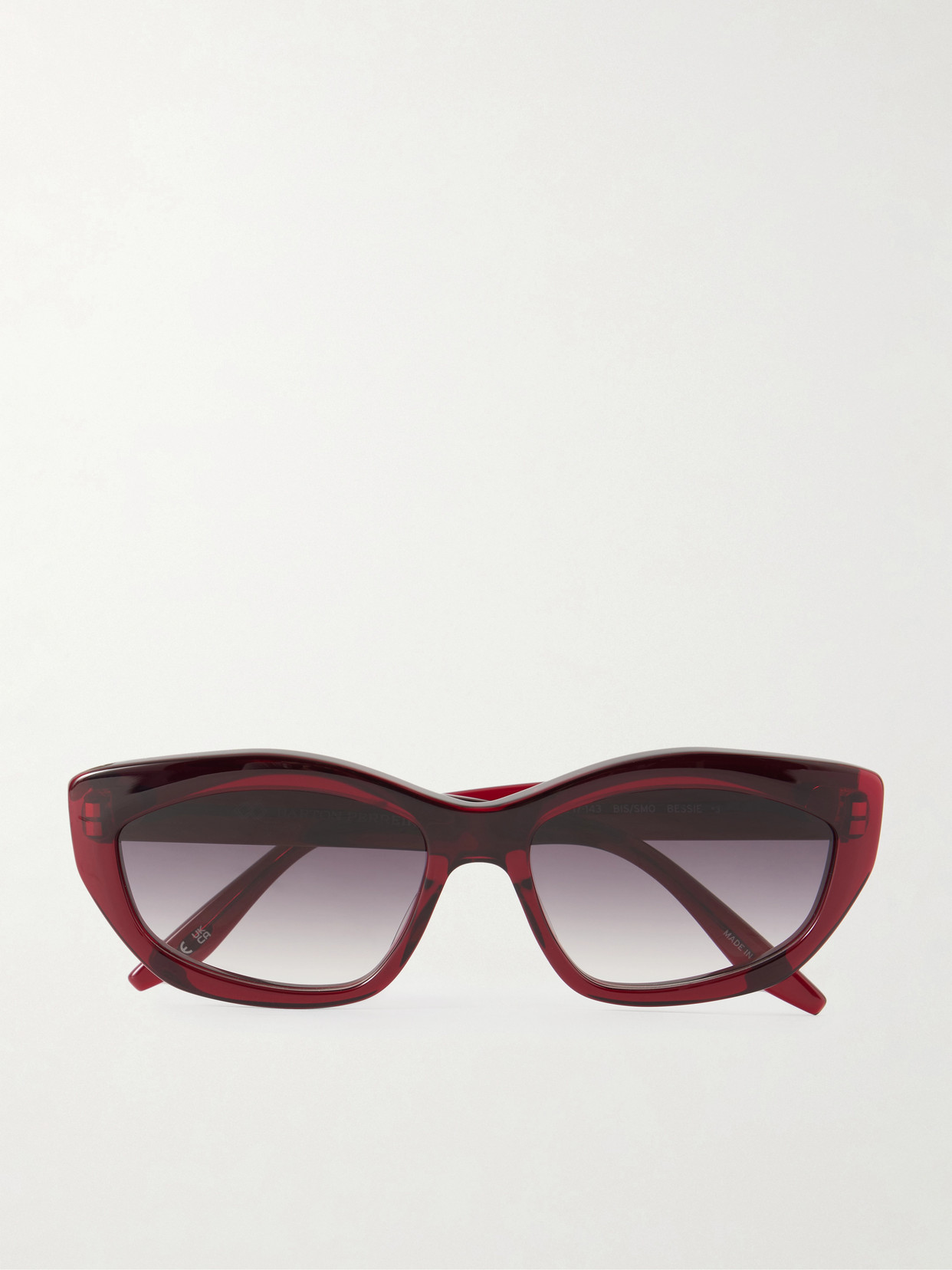 Barton Perreira Bessie Cat-eye Acetate Sunglasses In Purple