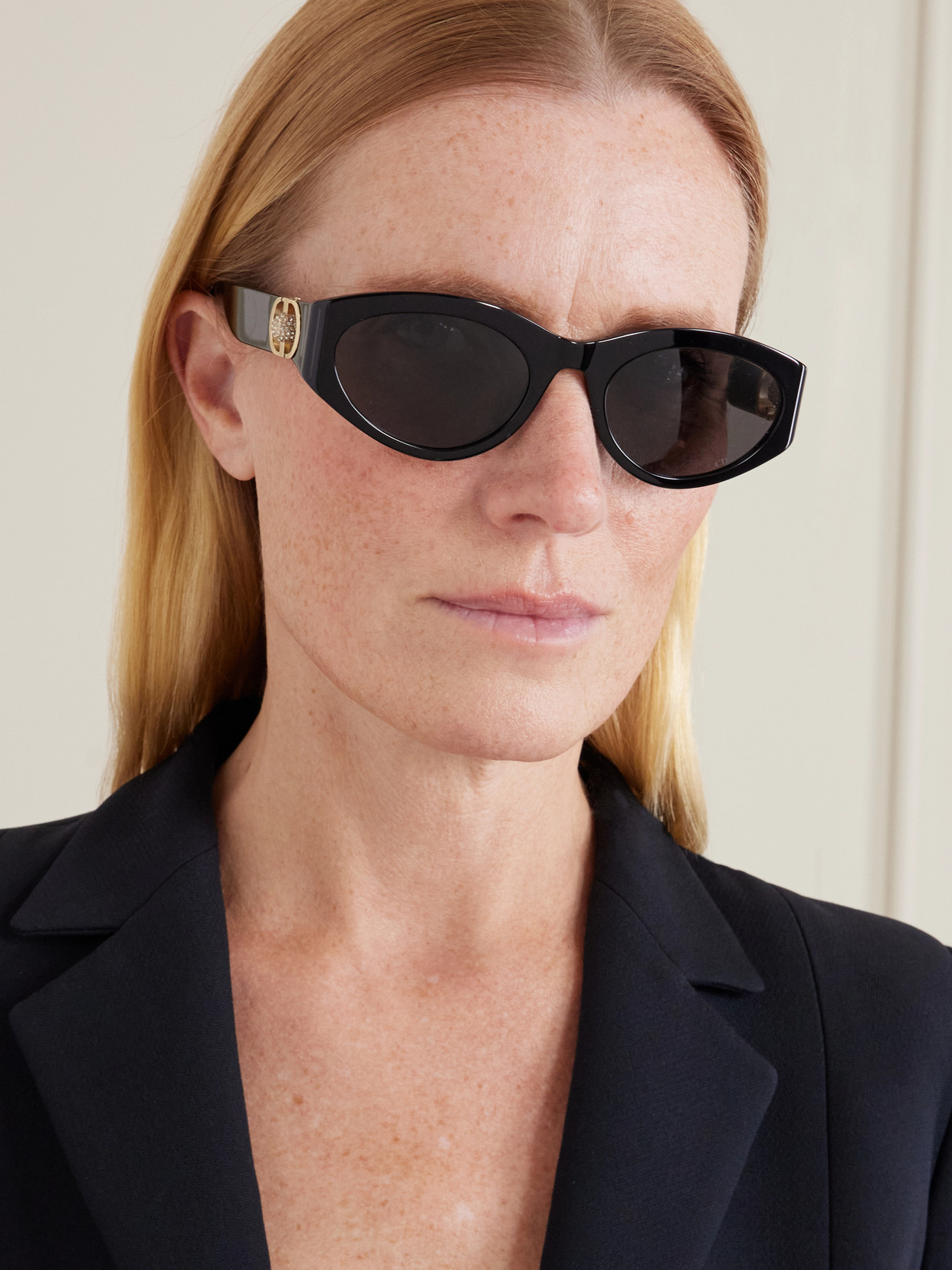 Dior 30montaigne B7i Oval Sunglasses In Pattern