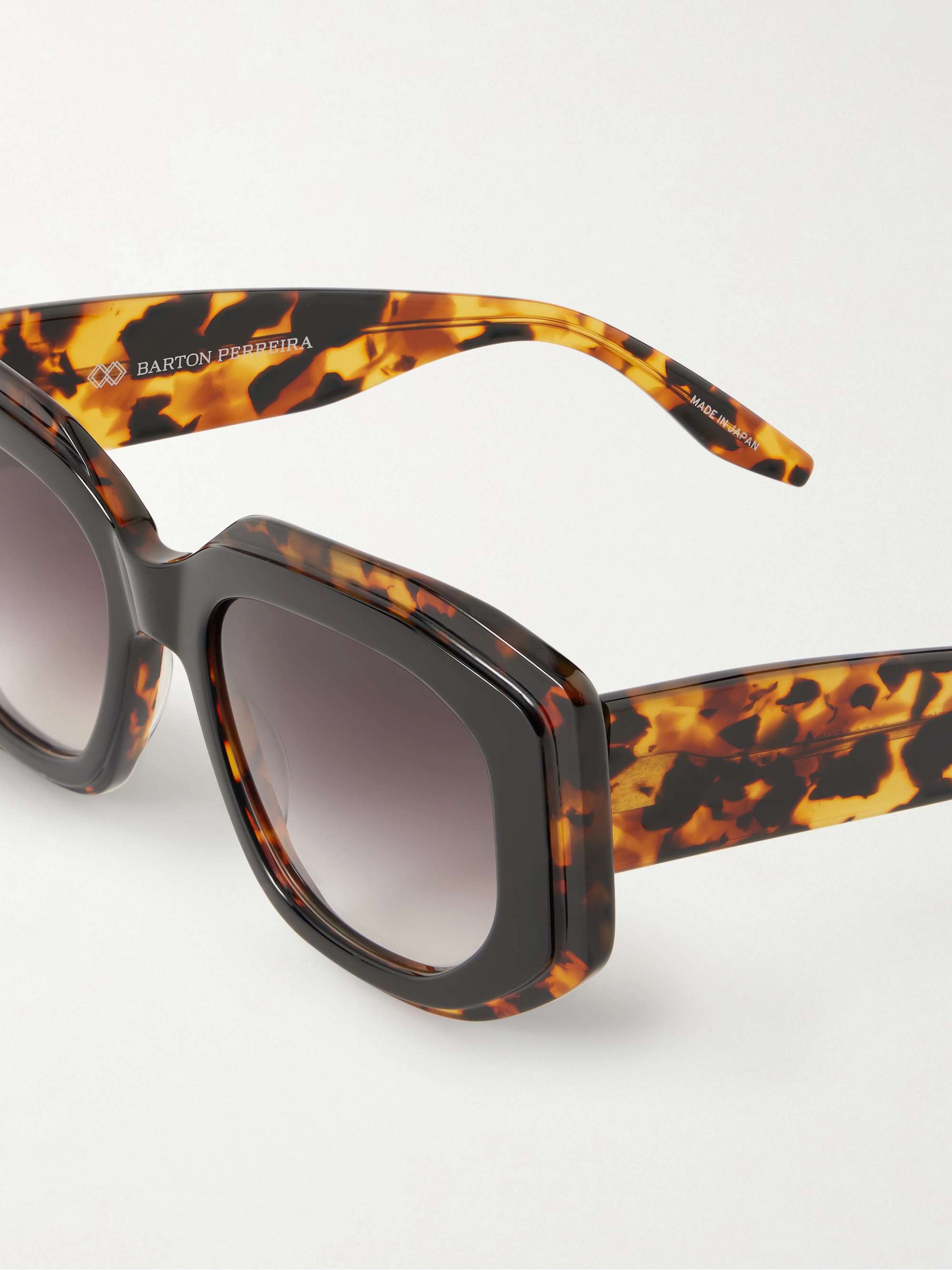 Barton Pereira centerfold sunglasses brown lenses tortoiseshell frame Sunglasses | Barton Perreira Domino - ALEXANDER DAAS main image 3