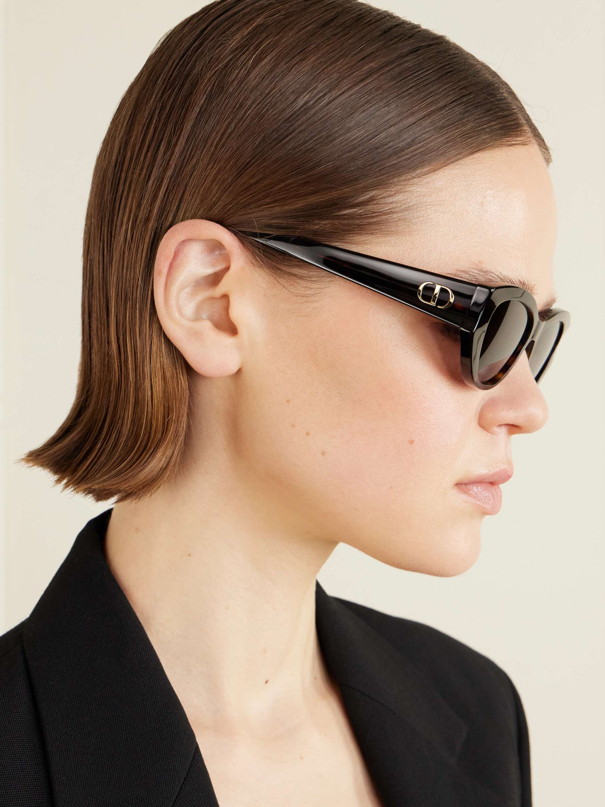 DIOR EYEWEAR DiorGlow B1I cat-eye acetate sunglasses | NET-A-PORTER