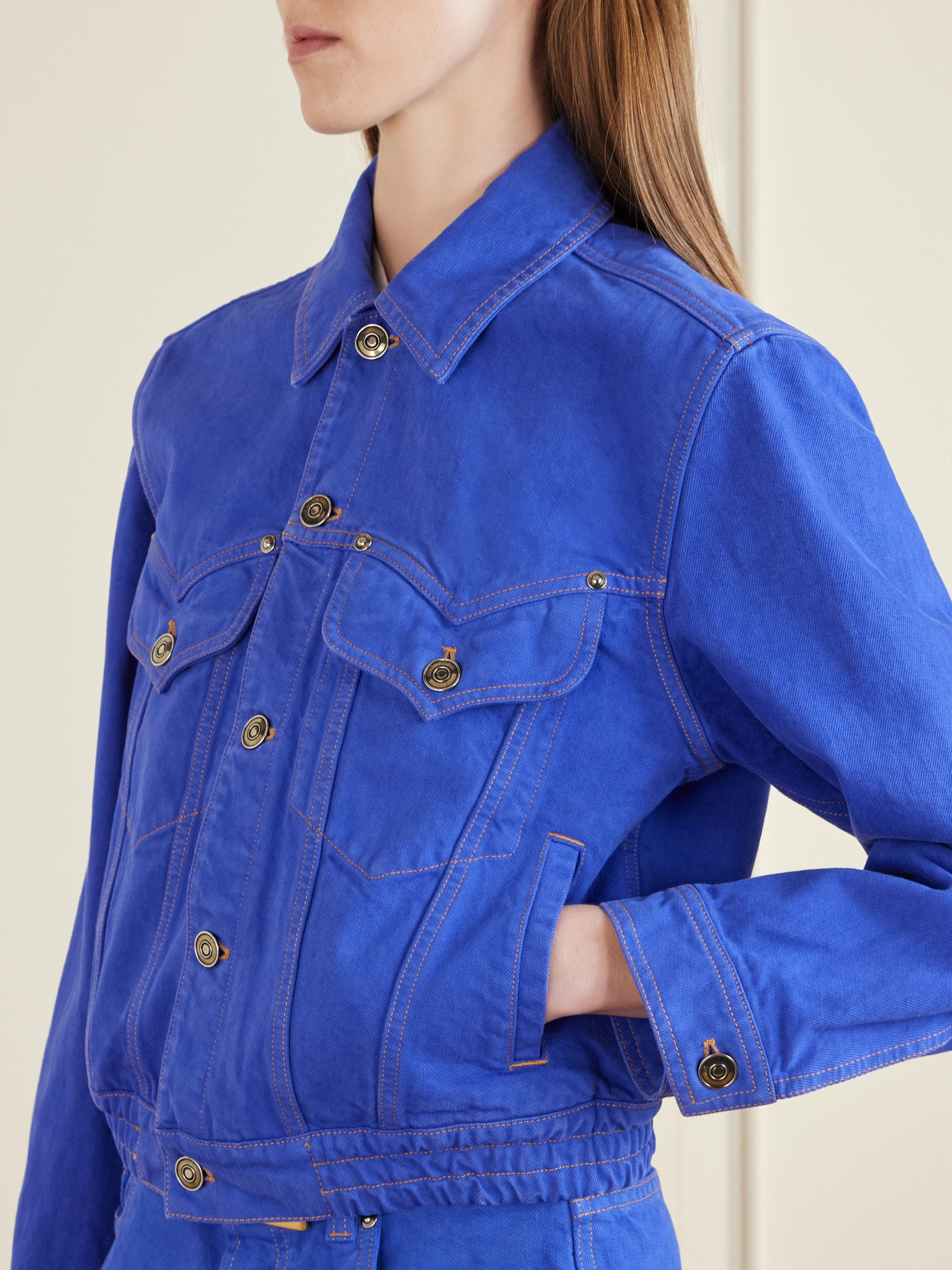Cotton Trucker Jacket