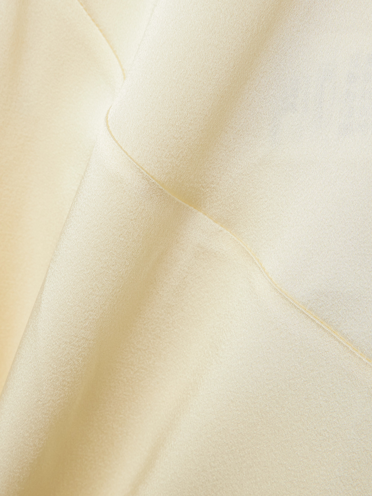 Stella Mccartney Layered Lace-trimmed Silk Crepe De Chine Midi Dress In White