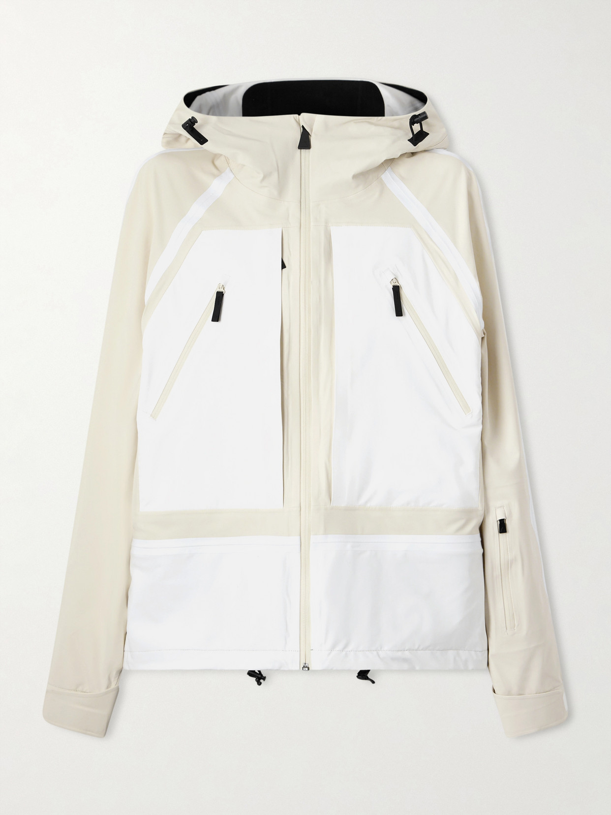 Aztech Mountain Hayden Hooded Ski Jacket In White