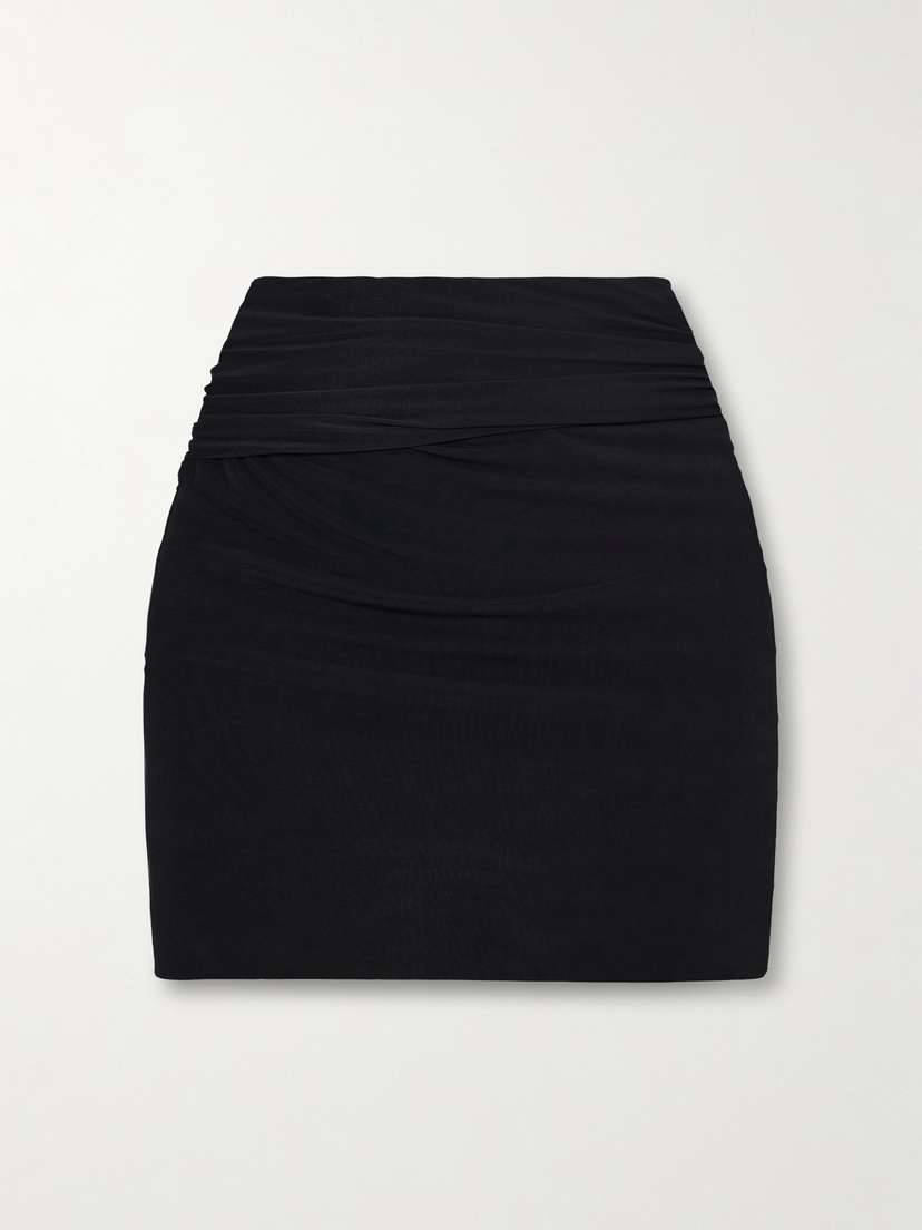 Wardrobe.NYC Mesh Mini Skirt | Thumbnail 6 Wardrobe.NYC Mesh Mini Skirt | Thumbnail 6