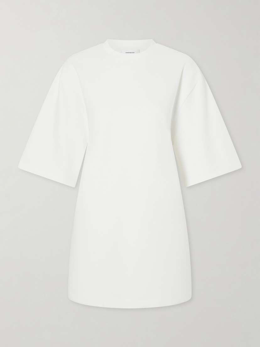 Wardrobe.NYC Cut-out Cotton-blend Jersey Mini Dress | Thumbnail 5