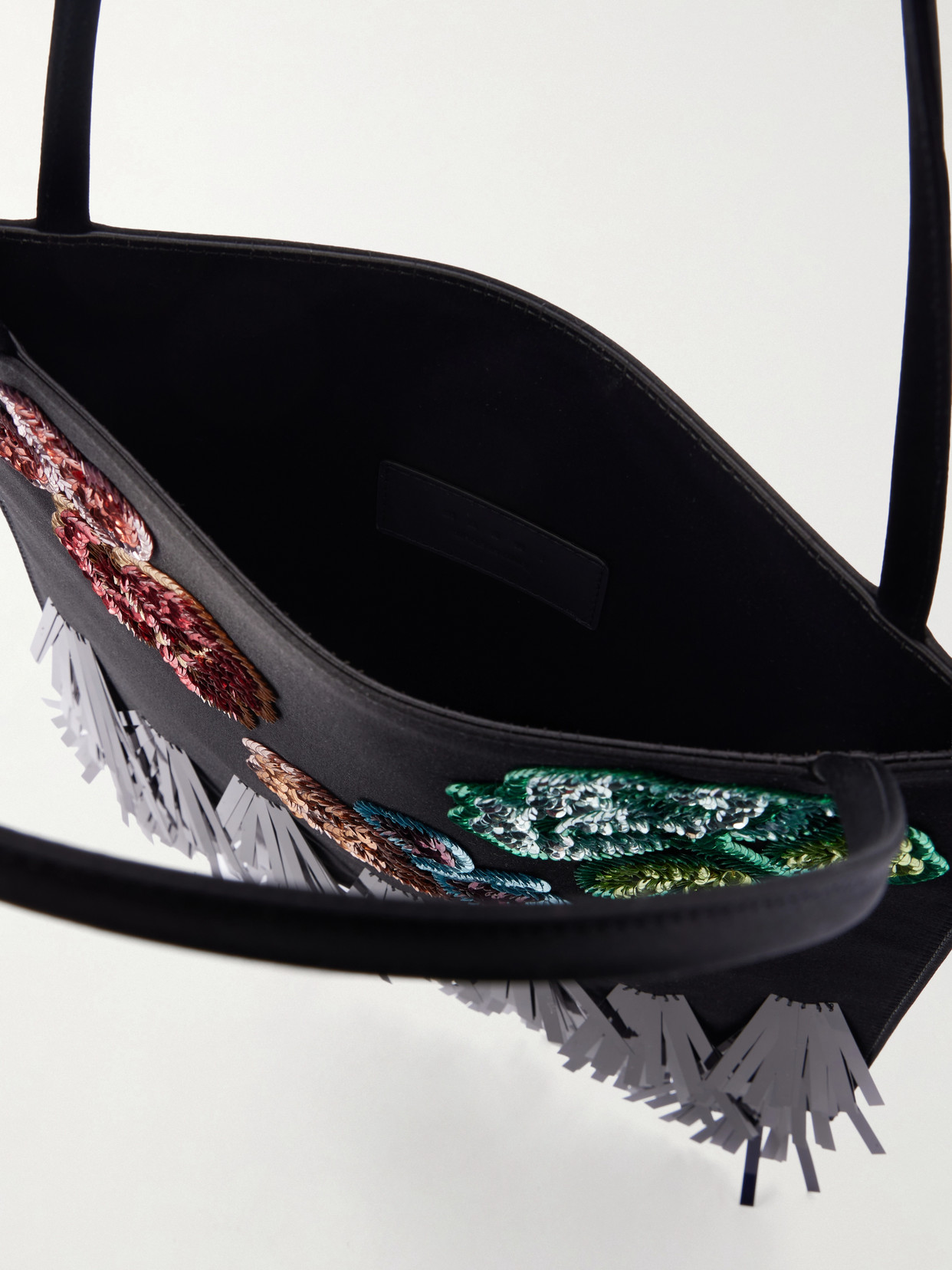 Sequin-Embellished Tote Bag