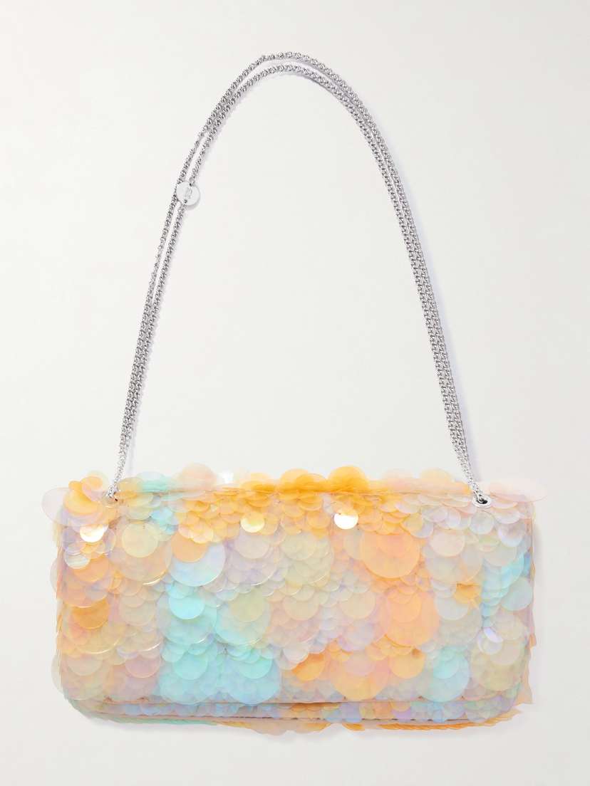Rabanne Sequined Satin Shoulder Bag | Thumbnail 6 Rabanne Sequined Satin Shoulder Bag | Thumbnail 6