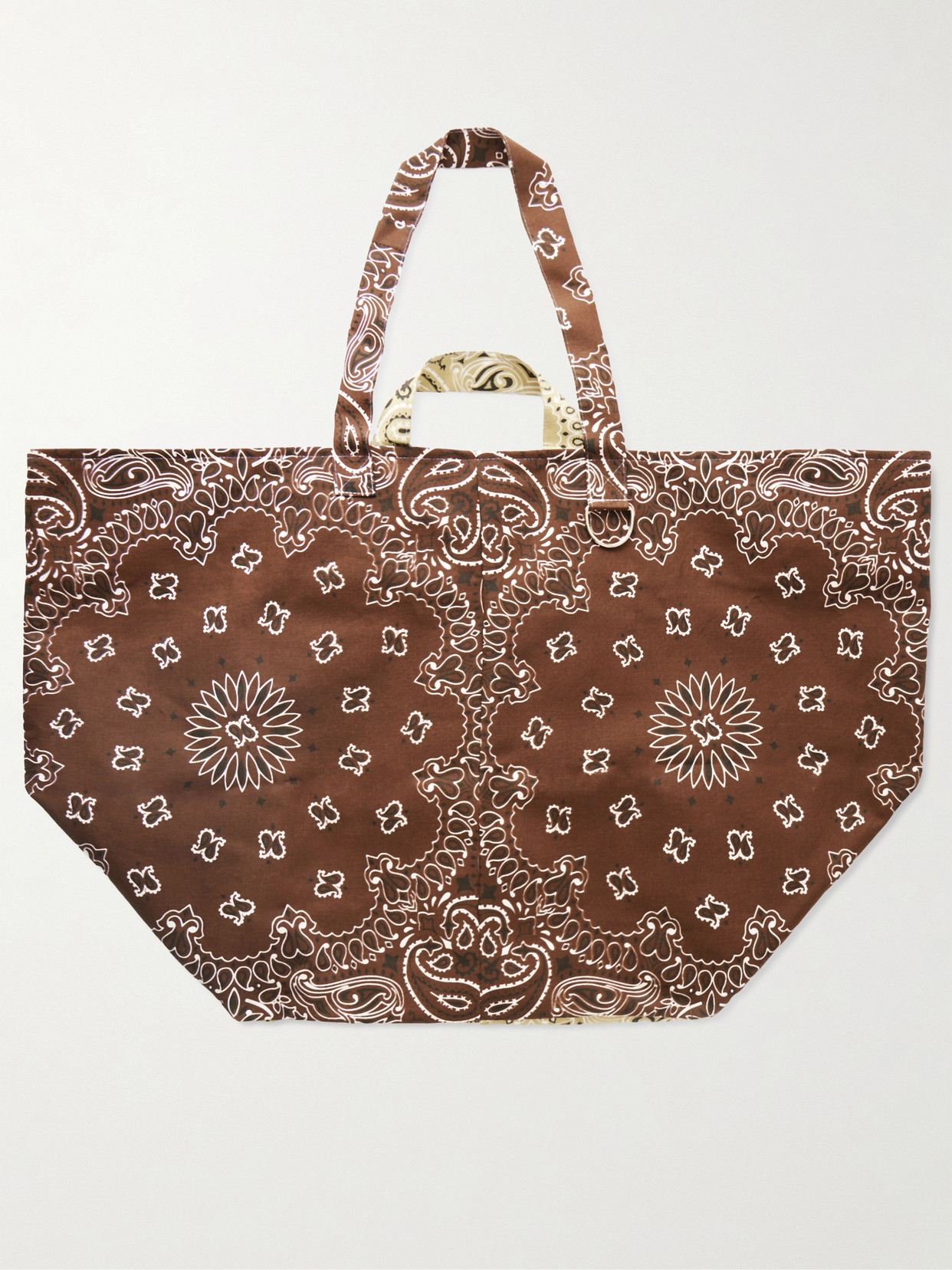 Maxi Basket Printed Cotton Tote