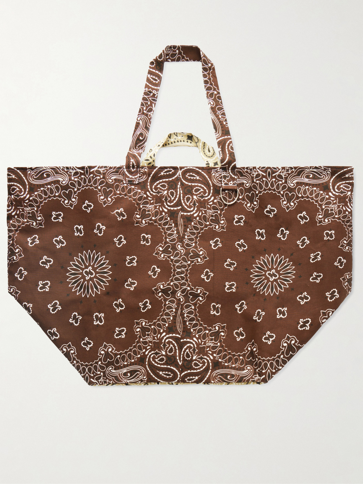 Maxi Basket Printed Cotton Tote