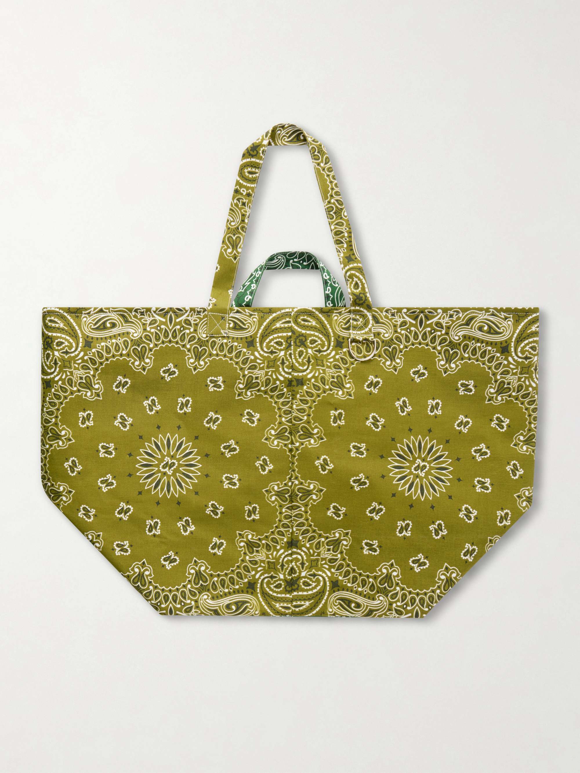 CALL IT BY YOUR NAME Maxi basket printed cotton tote bag | NET-A