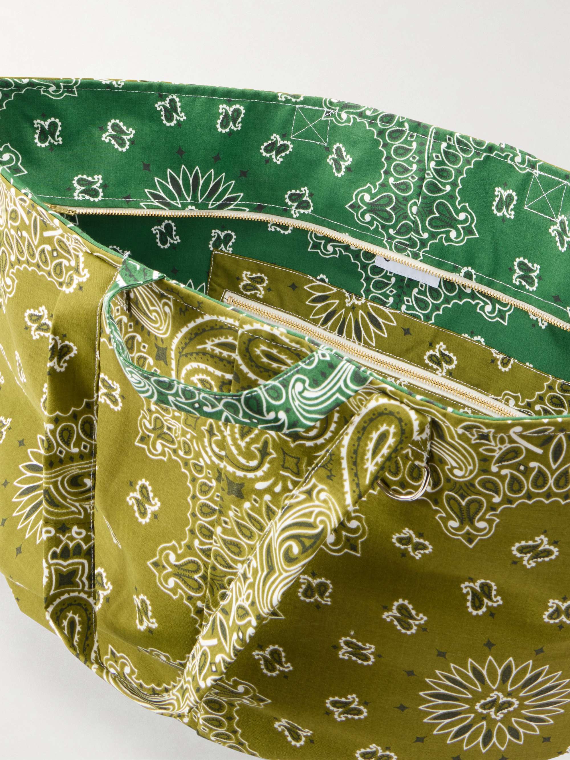 CALL IT BY YOUR NAME Maxi basket printed cotton tote bag | NET-A