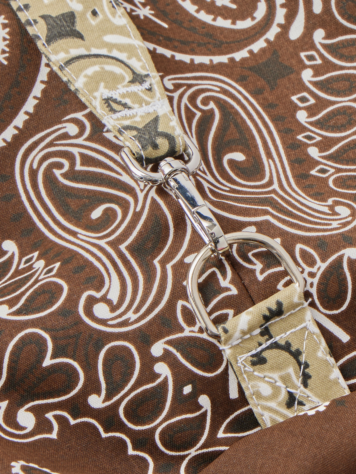 Seau Bandana-Print Cotton Tote