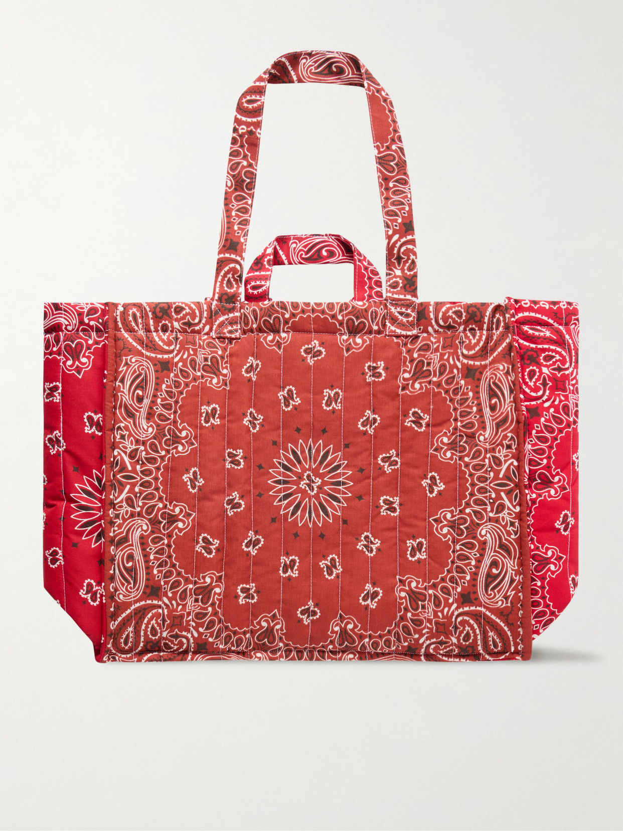 Maxi Cabas Coeur Quilted Printed Tote