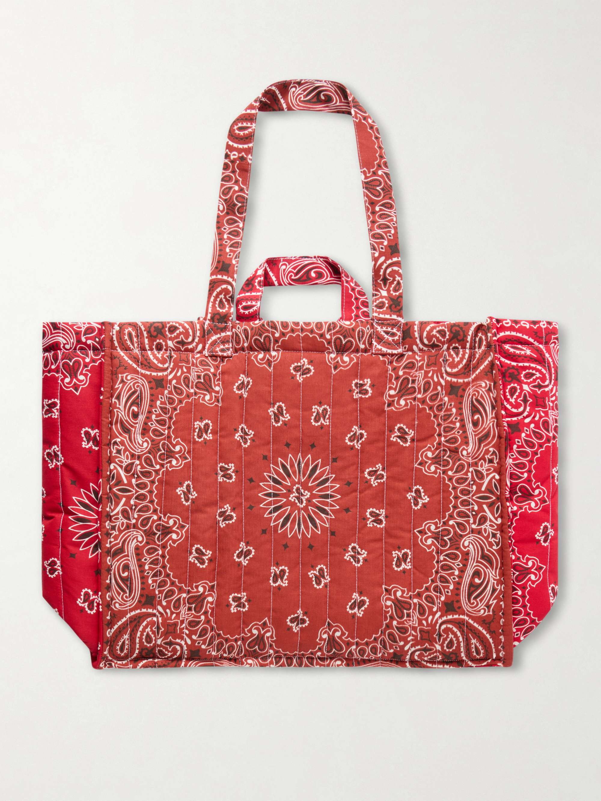 CALL IT BY YOUR NAME Maxi Cabas Coeur quilted printed tote | NET-A
