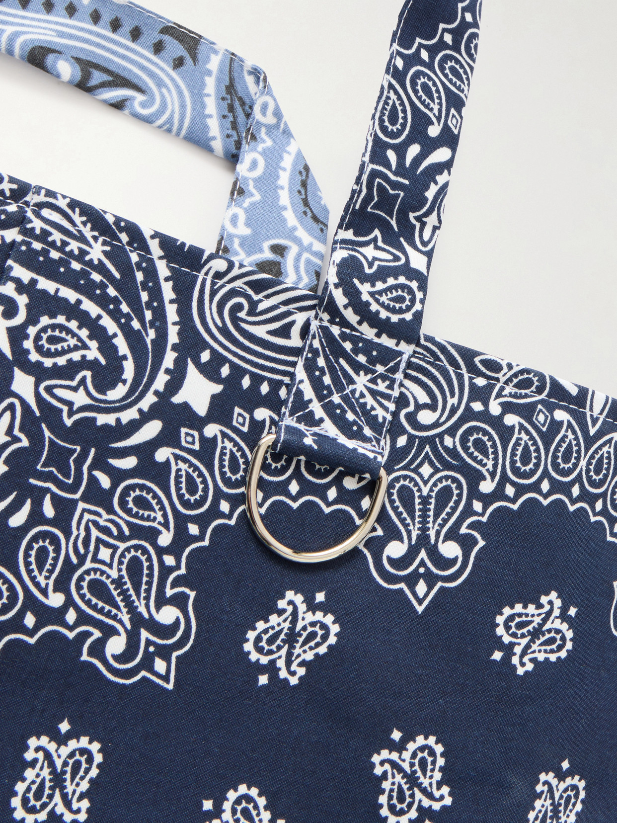 Maxi Basket Printed Cotton Tote