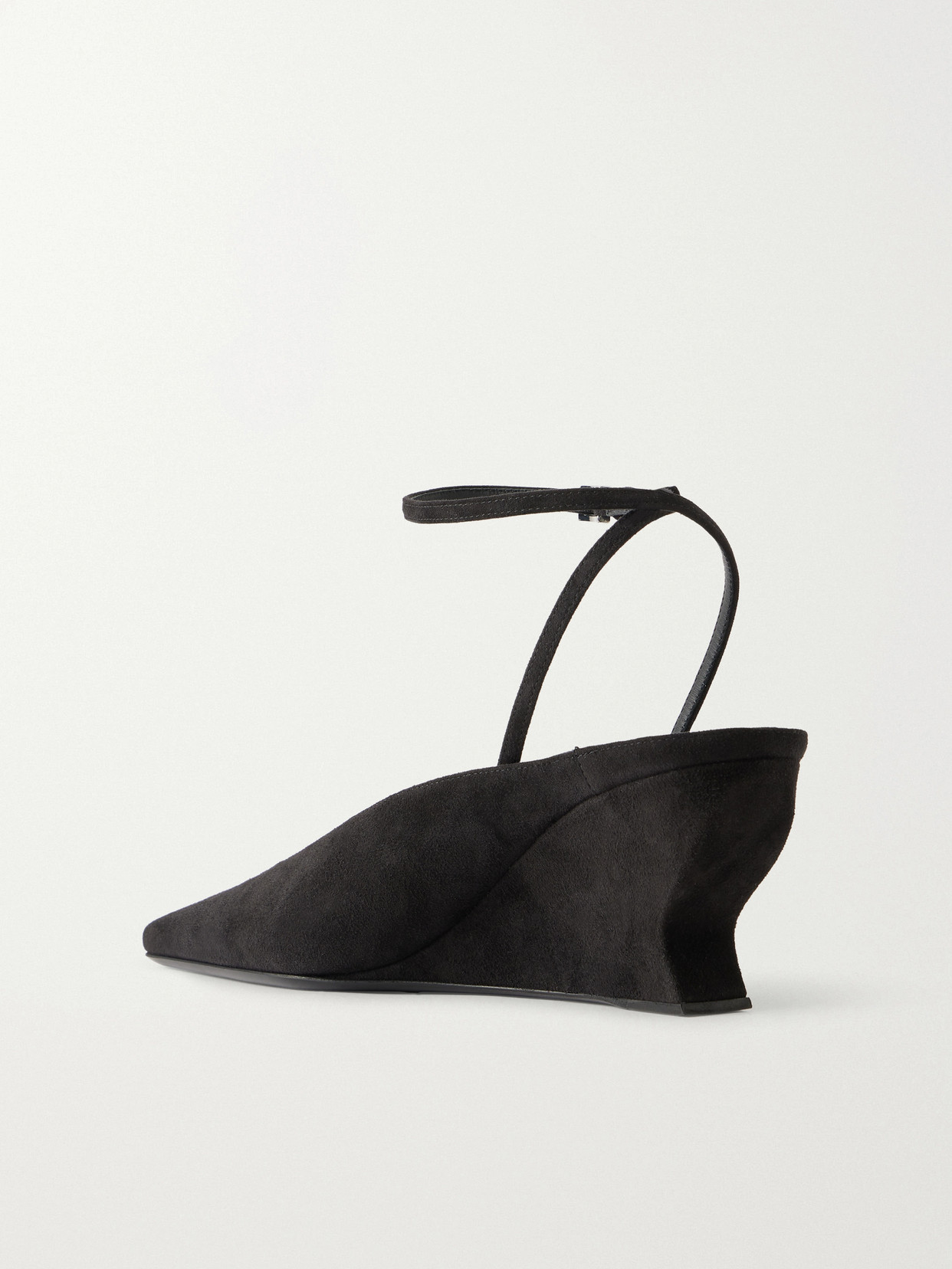 Alaïa - 60 Suede Wedge Pumps