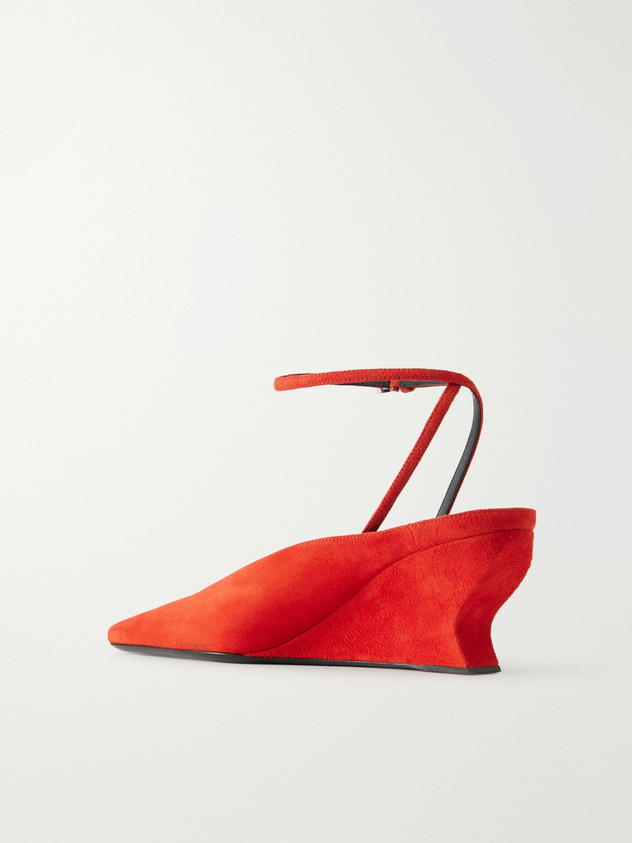 Alaïa - 60 Suede Wedge Pumps