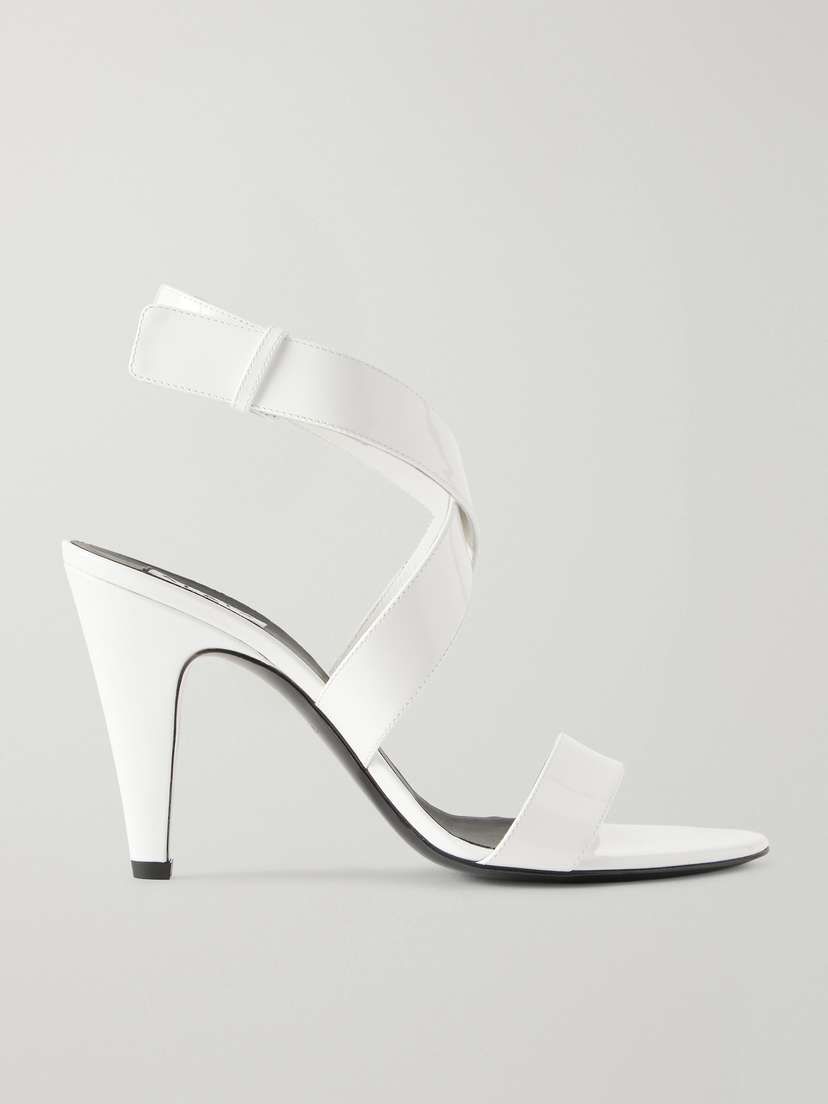 Alaïa 90 Leather Sandals