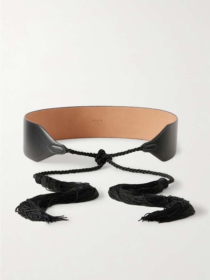 Alaïa Tasseled Leather Belt