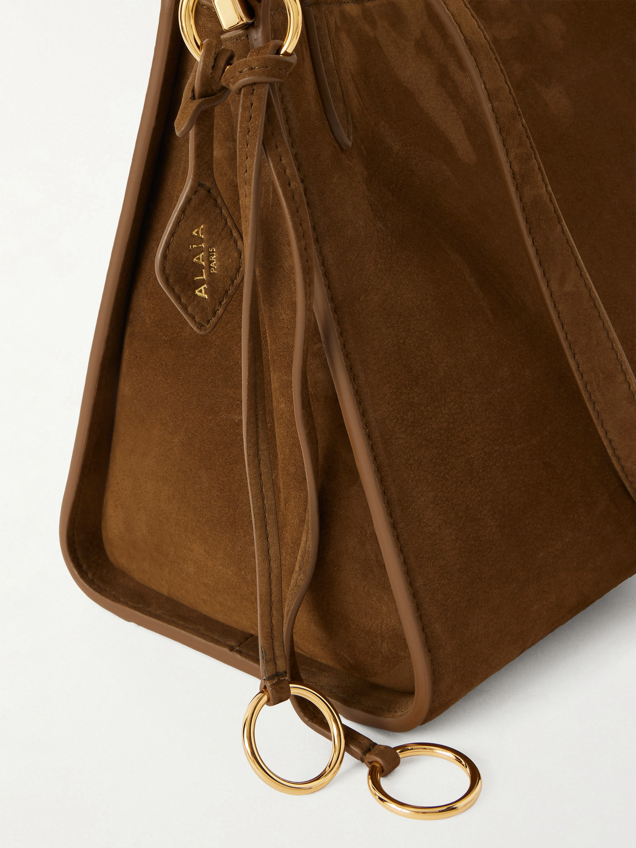 Alaïa - Le Click Nubuck Shoulder Bag