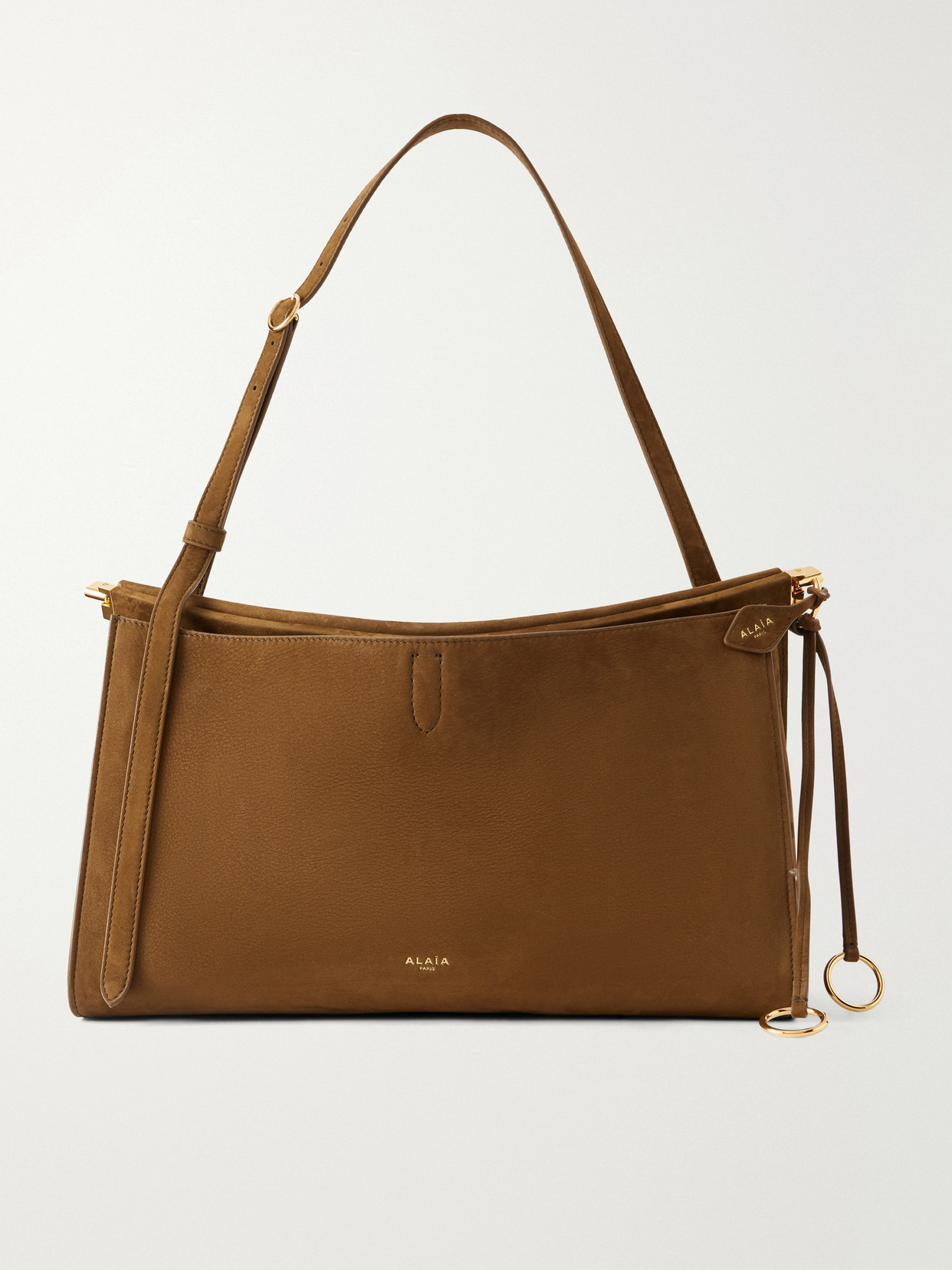 Alaïa - Le Click Nubuck Shoulder Bag
