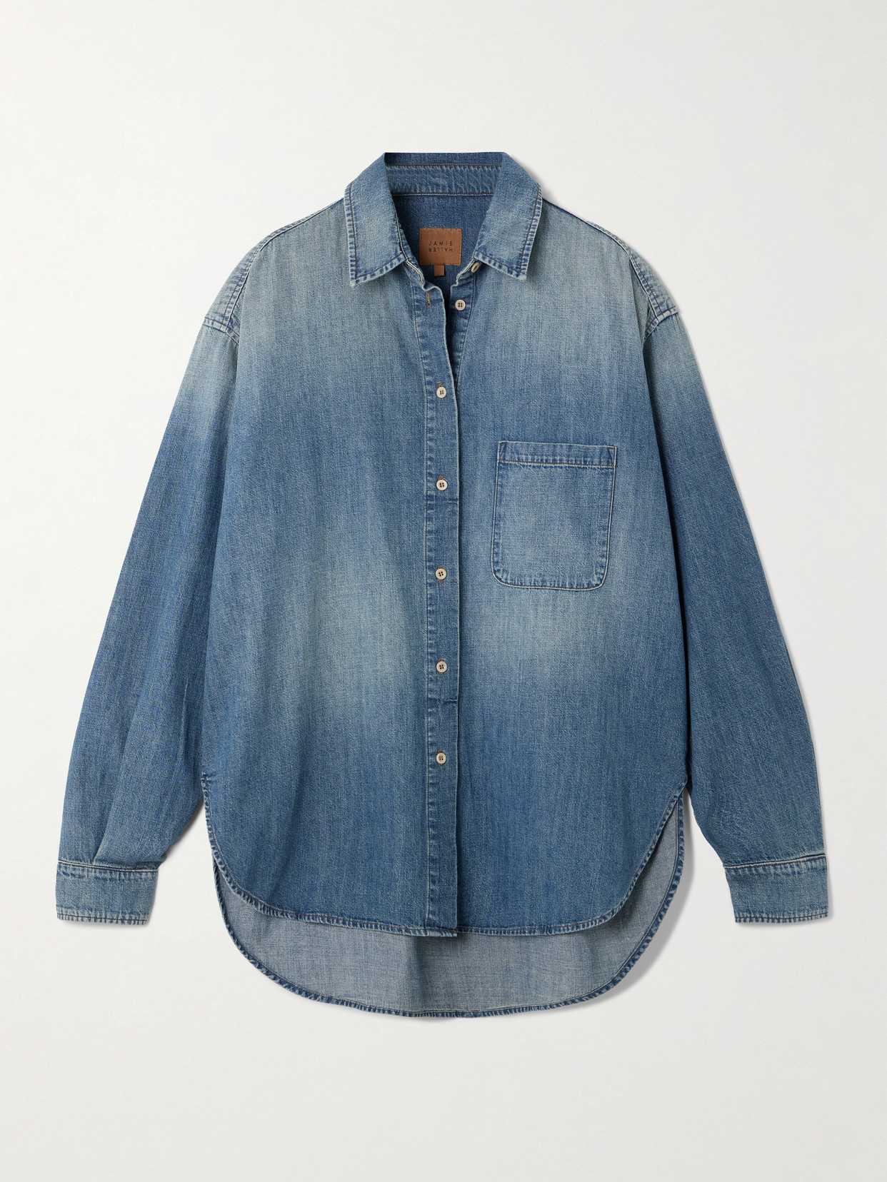 Jamie Haller The Essential Denim Shirt In Blue