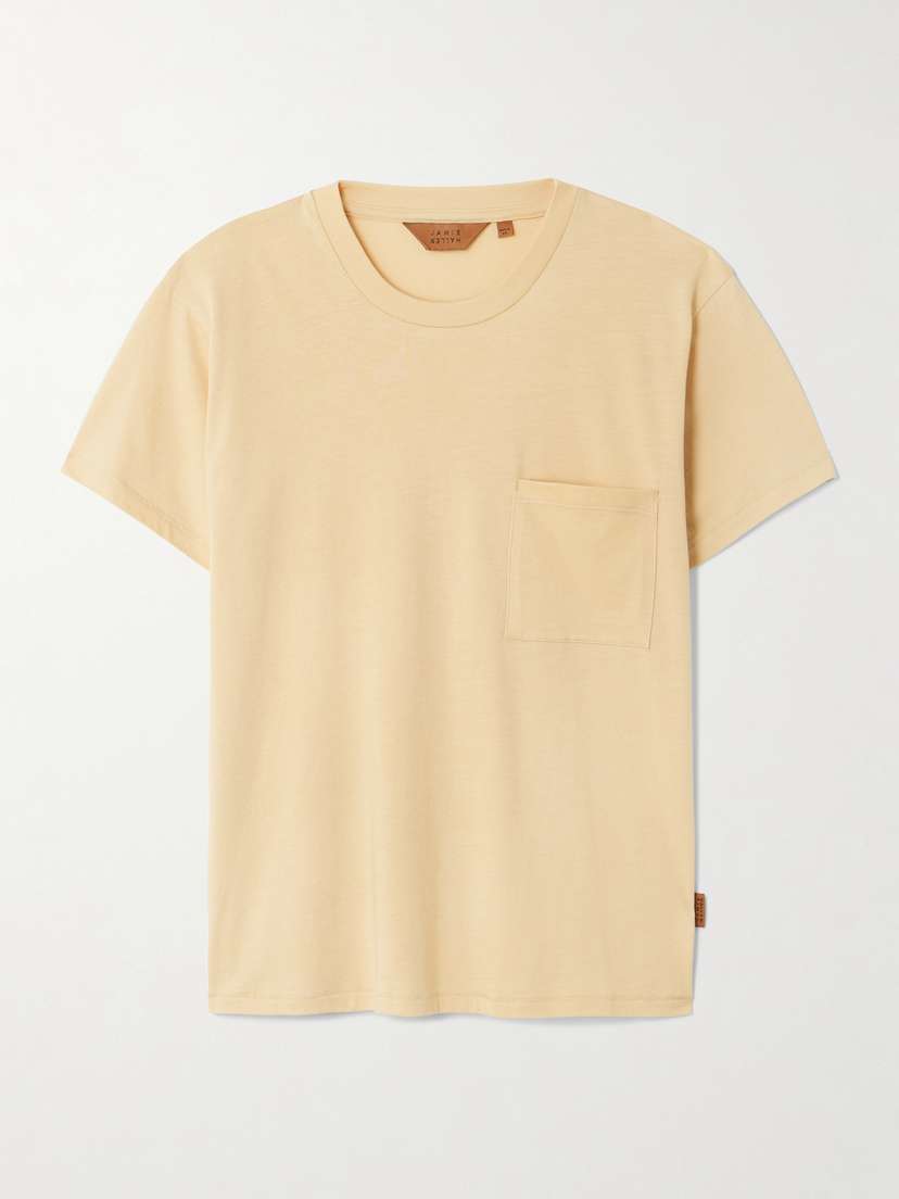 Jamie Haller The Pocket Tee Cotton And Modal-blend Jersey T-shirt