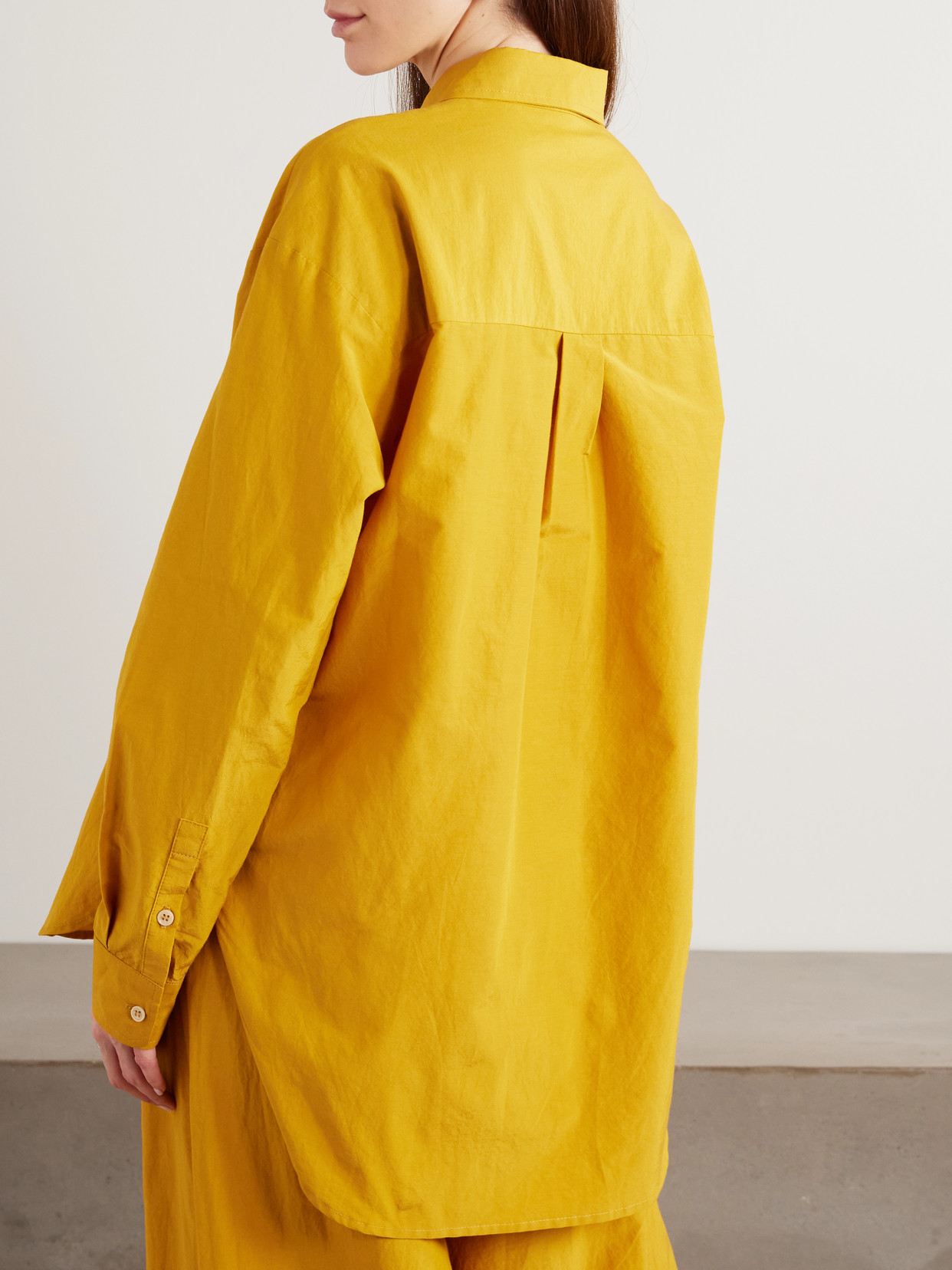 The Essential Cotton And Silk-Blend Shirt