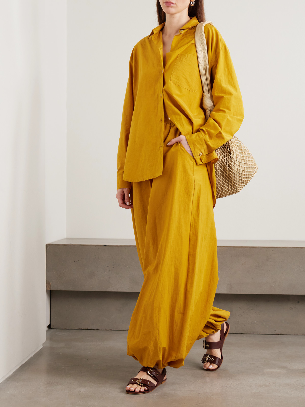 The Essential Cotton And Silk-Blend Shirt