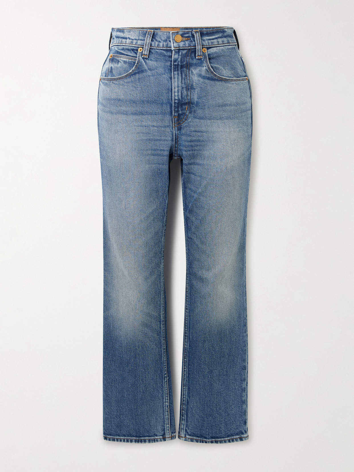 Jamie Haller The Kenickie Mid-rise Straight-leg Jeans In Blue
