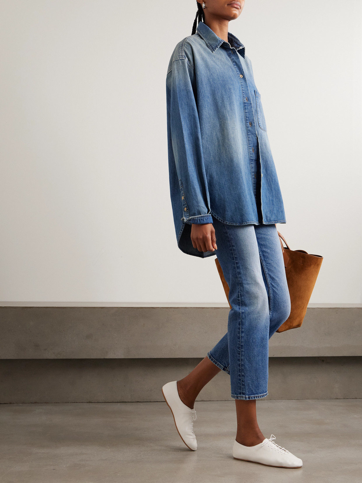 The Kenickie Mid-Rise Straight-Leg Jeans