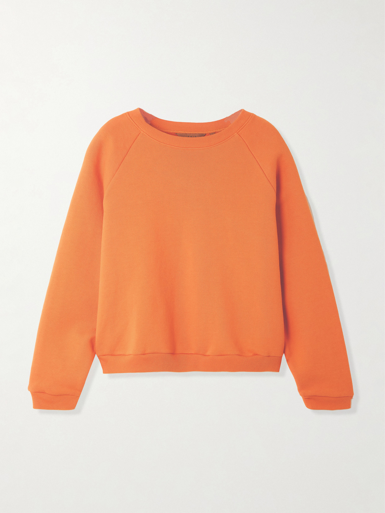 Jamie Haller The Daily Cotton-terry Sweatshirt In Orange